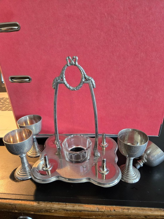 Image 1 of Art Nouveau menage-set Jugenstil, 