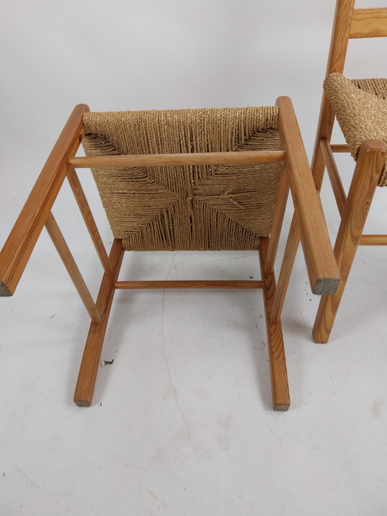 Image 1 of 2 x jærstollen by Aksel Hansson 1980s dining room chairs
