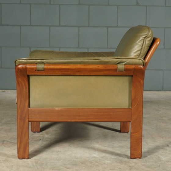 Poltrone vintage ‘Scala’ - Dreipunkt International - anni '80 – Leather, Wood (photo 7 of 11)