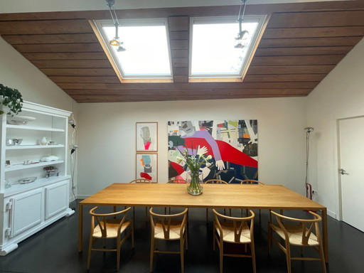 Arco Slim+ Tisch Eiche natur, 360cm/105cm