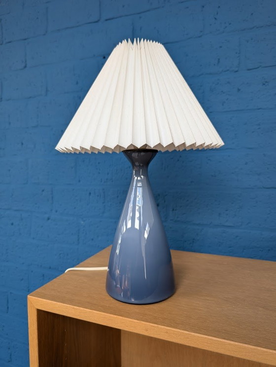 Image 1 of Vintage Ceramic Table Lamp, Danish Design From The Sixties, Holmegaard