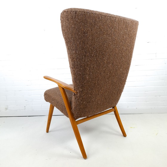 Image 1 of Poltrona Wingback vintage anni '60/'70, stile moderno di metà secolo