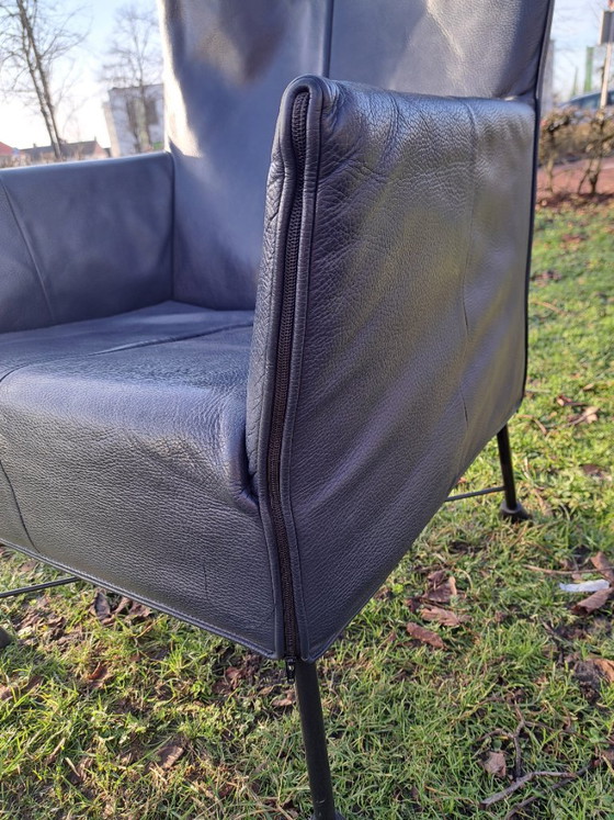 2 chaises Charly – Montis, Fauteuils, Leather, Metal (photo 4 of 5)
