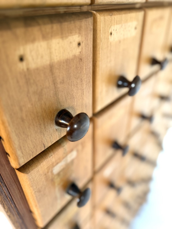 Image 1 of Vintage XL Apothekerskast/ladekast ‘30