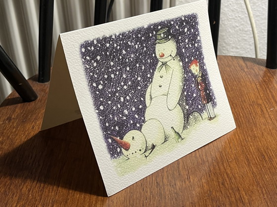 Image 1 of Banksy Rude Snowman Christmas Card, 2006