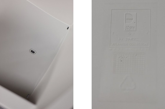 Image 1 of Vintage Mid-Century Italian Modern Atlantide Collection Toy Plastic Chairs by Philippe Starck for Driade, 1990, Set of 4