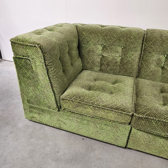 Image 1 of Vintage modulaire bank + fauteuil