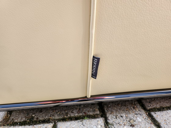 Image 1 of Minotti - Hamilton 2-seater sofa in beige leather (2x)