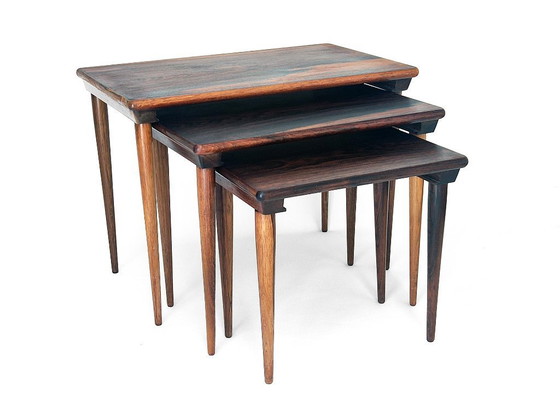 Image 1 of vintage side tables Scandinavian design