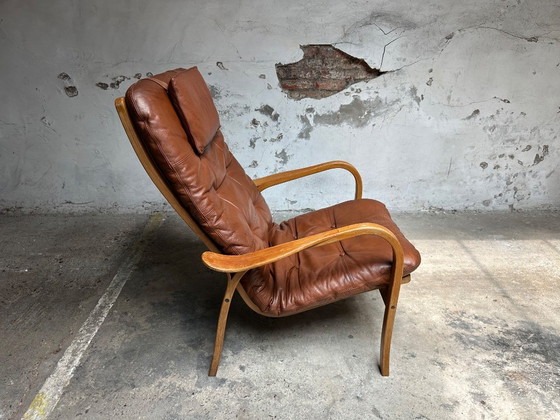 Image 1 of Vintage Lamino armchair by Yngve Ekström - Swedish design from 1956