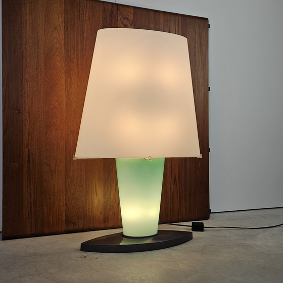 Image 1 of Fontana Arte XL Table Lamp, Glass, Italian