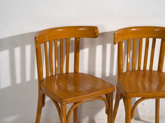 Set of antique Bistro chairs (c.1920). Set of 2 pieces #5 – Dining chairs (photo 16 of 40)