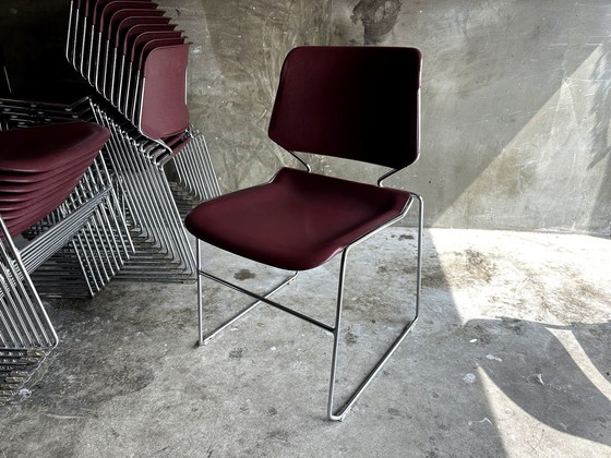 Image 1 of Set van 4 Matrix stoelen – Thomas Tolleson voor Krueger – 70s