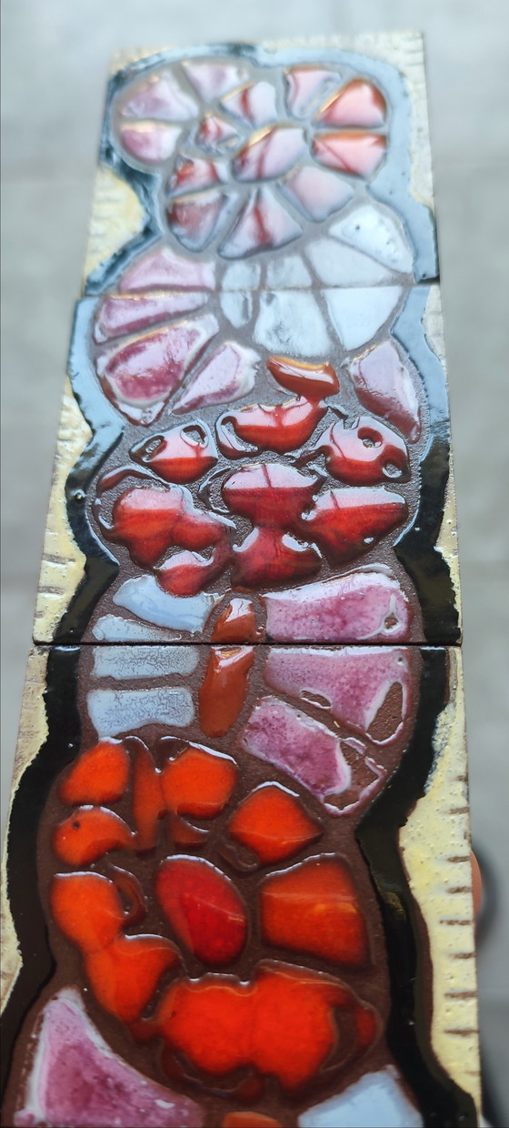 Image 1 of Friso de cerámica esmaltada Madeleine Osmont