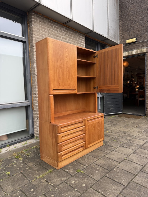 Image 1 of Vintage teakhouten Deense buffetkast, Dyrlund ‘70