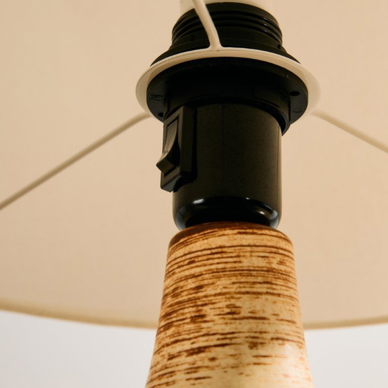 Image 1 of MK11173 Model 3077-3 keramische tafellamp van Noomi Backhausen & Arne Finne Nielsen voor Søholm