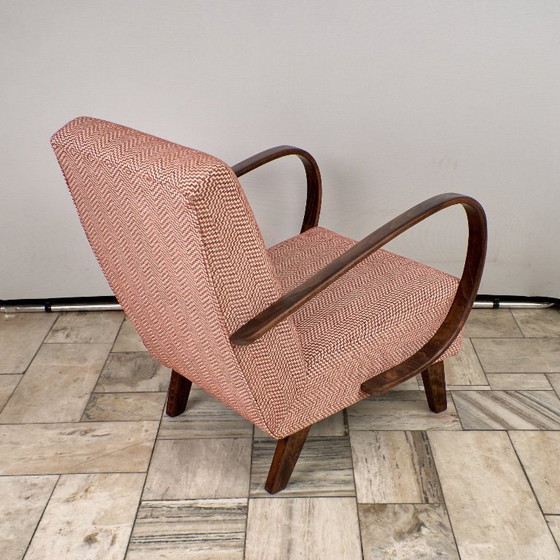 Image 1 of H 410 Armchair designed by Jindrich Halabala, 1940s, Czechoslovakia