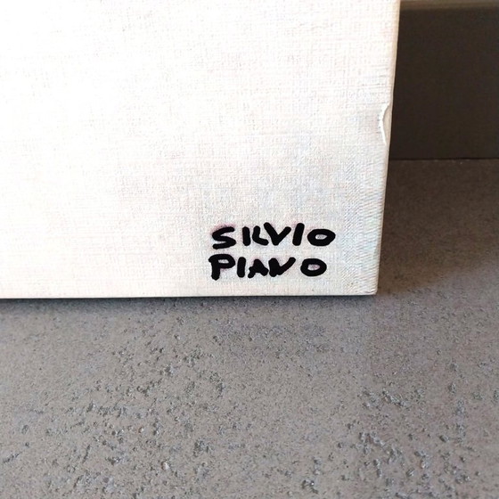 Image 1 of Julklapp Christmas Original   Expressionist Acrylic Canvas  Modern Art Wall Decor – Bold Emotional Portrait” 2 Silvio Pian