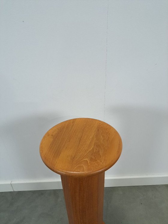 Image 1 of Teak pillar, plant stand, column