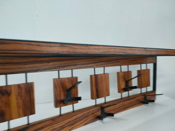 Image 1 of Raro perchero de diseño de palisandro de mediados de siglo
