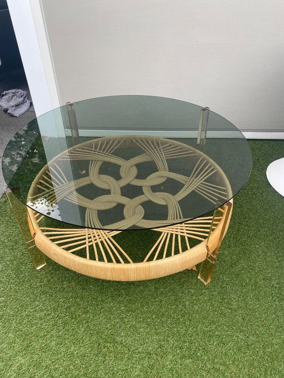 Image 1 of Table basse design de l'ère spatiale, très belle