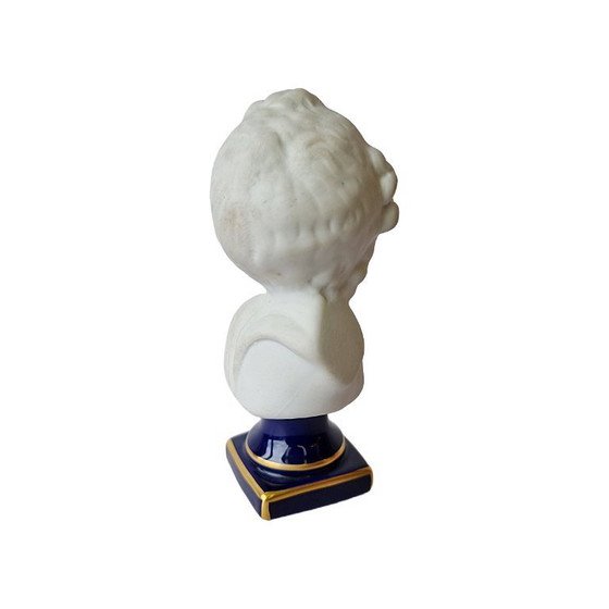 Image 1 of Limoges porcelain bust of a boy 2nd half 20th century