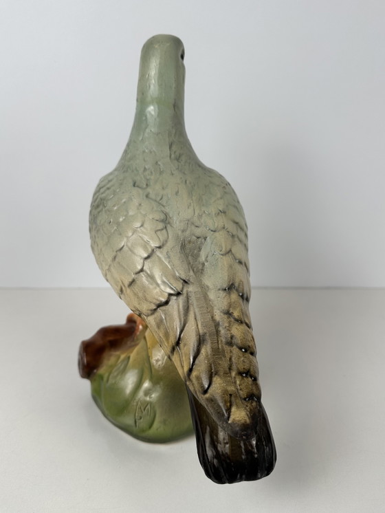 Image 1 of Statua d'epoca di un piccione viaggiatore