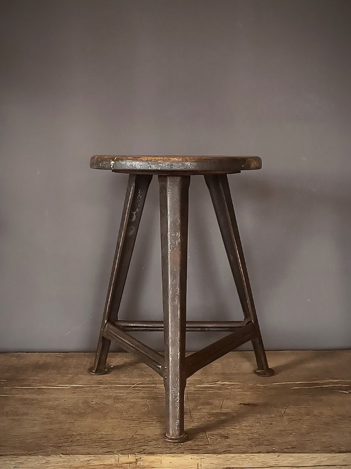 Rowac kruk Stool 50 cm Workshop Stool Bauhaus Design