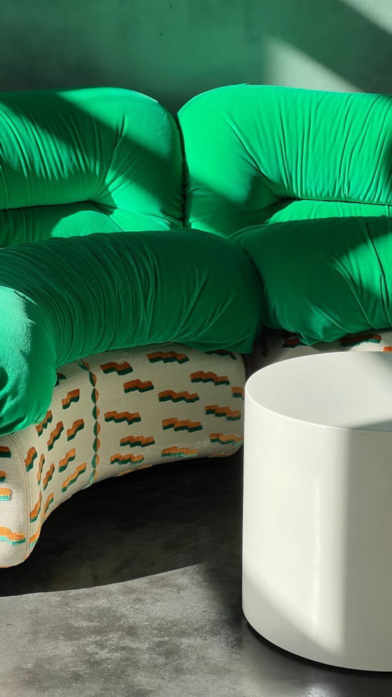 Image 1 of Divano modulare Rossi Di Albizzate Grandangolo 1969