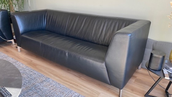 Image 1 of 2 lederen bankstellen grootste bank zie vermelde afmetingen