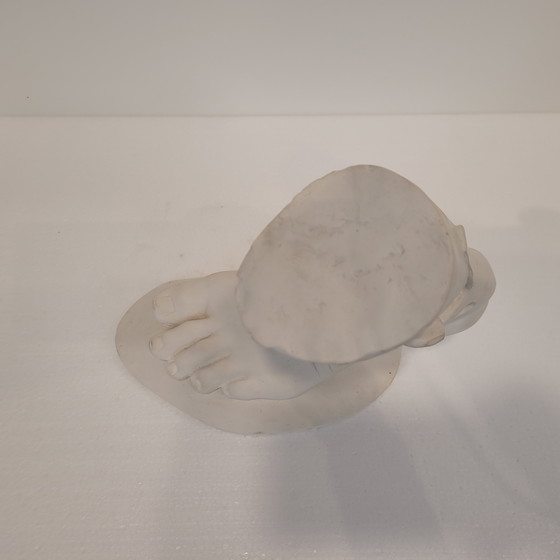 Image 1 of 	 Escultura / Figura “Pie A La Antica”, Polvo De Mármol, Estilo Clasicista, S. Xxi – Francia