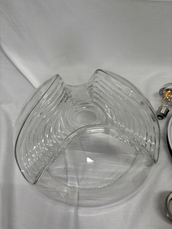 Image 1 of Lampe de plafond ou applique murale vintage Peill & Putzler Futura Wave, 1970