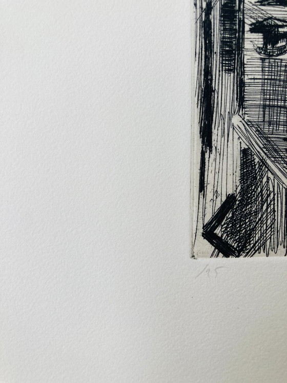 Image 1 of Jack Chambrin - Portrait vintage - Gravure