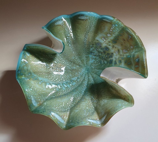 Murano Fratelli Toso dish vide poche