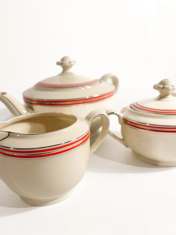 1940s Bavarian Hand-painted Porcelain Tea Set – Table accessories (photo 5 of 6)