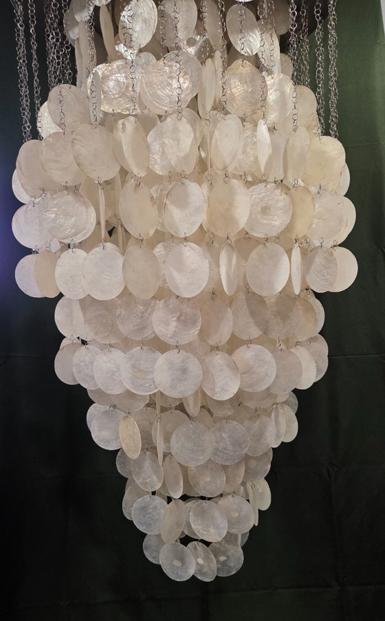 Image 1 of Plafondlamp - Hanglamp - Verner Panton - jaren 60 (ref 4097)
