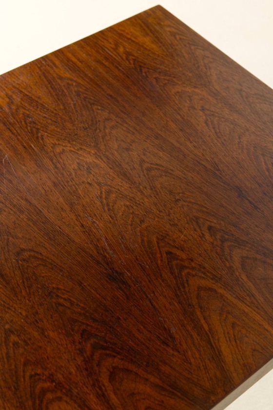 Image 1 of Mesa auxiliar de teca de Severin Hansen Jr., Haslev Møbelsnedkeri Dinamarca, años 60