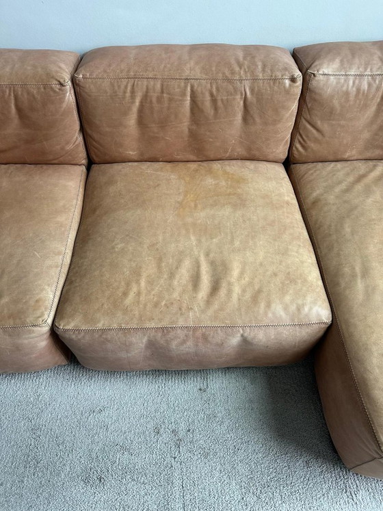 HAY Mags Soft – Extra Wide Chaise Longue – Cognac Leder – Banken, Leather (photo 2 of 5)