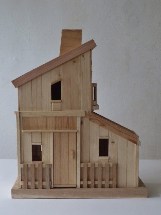 Eric van Solm - `Respace´ – beeldhouwkunst, Wood, Hedendaags