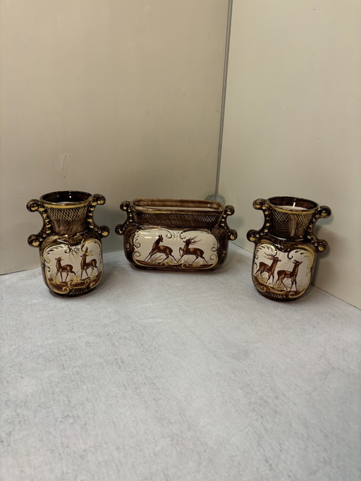 Set di vazen belga di metà secolo