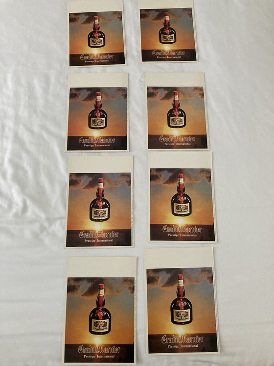 Image 1 of 11 vintage AIR FRANCE menu 80’S PARIS DAMASCUS LOS ANGELES DAKAR MONTEVIDEO 