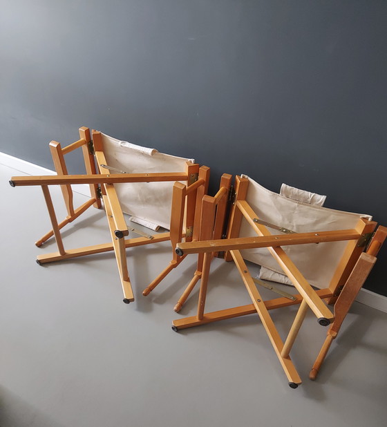 Image 1 of 2 Stuks Vintage Regiseursstoelen Jaren 70