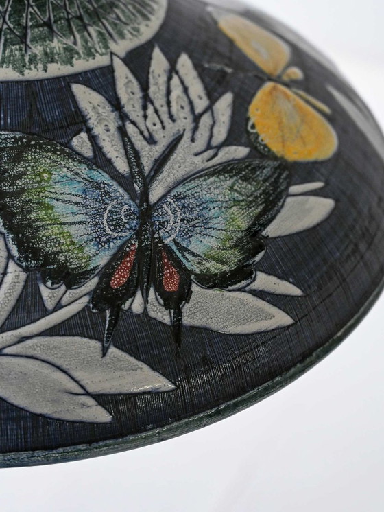 Image 1 of Lámpara colgante de cerámica de Tilgmans Keramik, atribuida a Marian Zawadzki