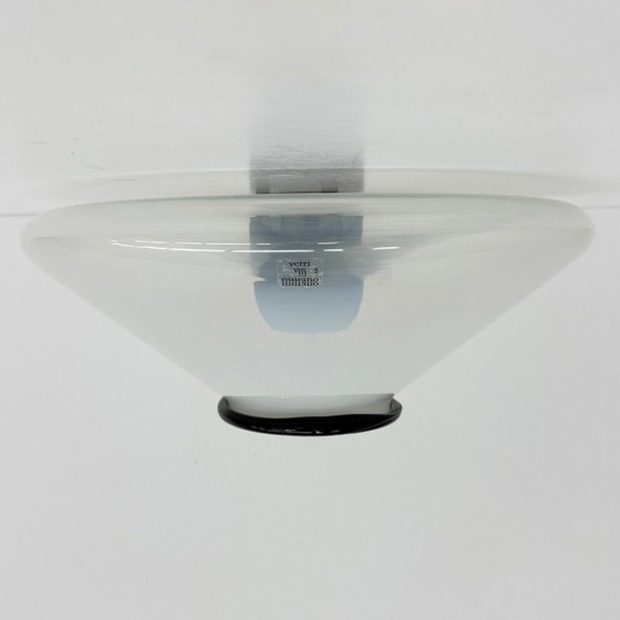 Image 1 of Applique murale Leucos en verre de Murano, design du milieu du XXe siècle, Italie des années 1980