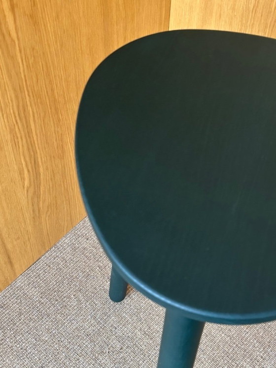 Image 1 of DUM Beech Stool 75 green - showroom model - 50% OFF - only 2 left -