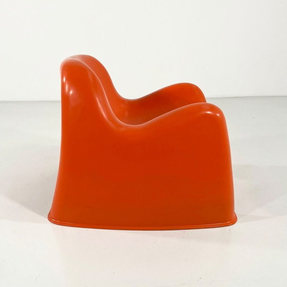 Image 1 of Oranger Toga-Sessel von Sergio Mazza für Artemide, 1960er Jahre
