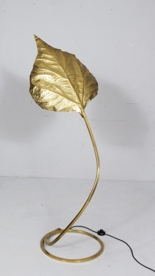 Sculptural floor lamp by Tommaso Barbi for Bottega Gadda, model: Rabarbaro, Italy, 1970s