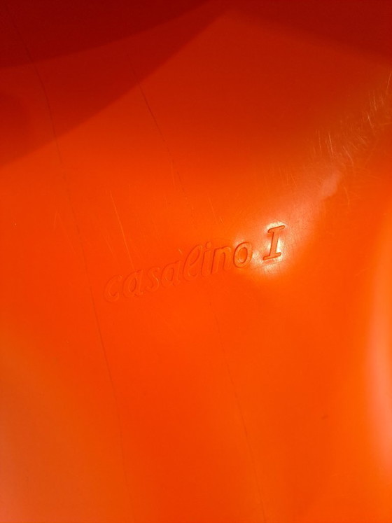 Image 1 of Seggiolone Casalino I in plastica arancione