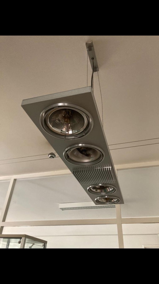 Modular Nomad Industrial wall (hanging) lamp and ceiling lamp – plafondlampen, Aluminium (photo 2 of 5)