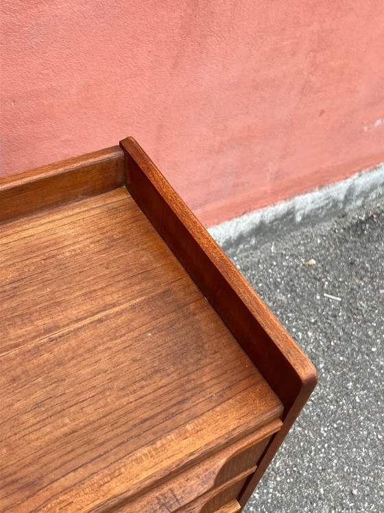 Image 1 of Cassettiera/comodino vintage danese in teak, anni '60